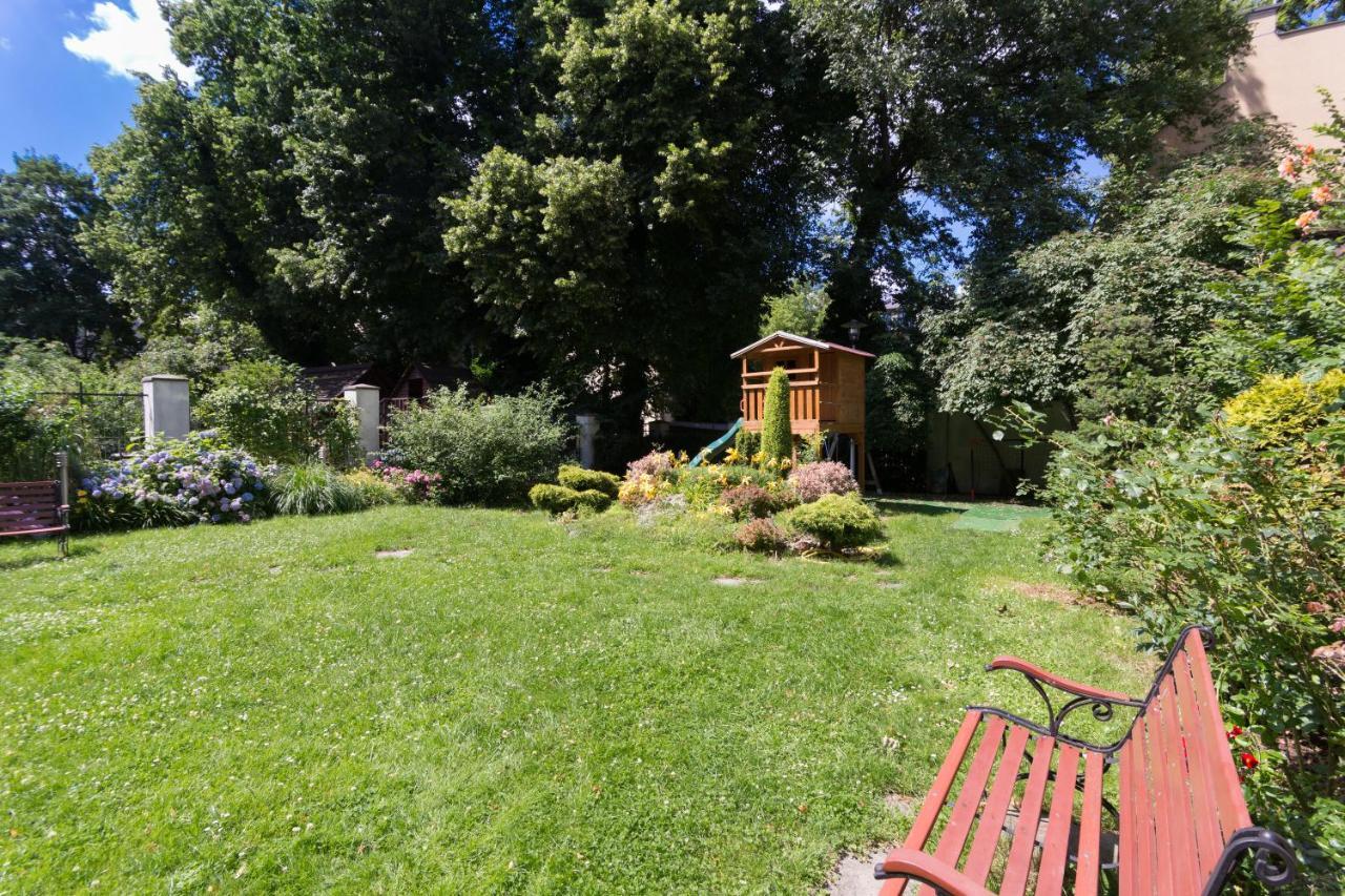 Ferienwohnung Garden Studio In The Old Town Krakau Exterior foto