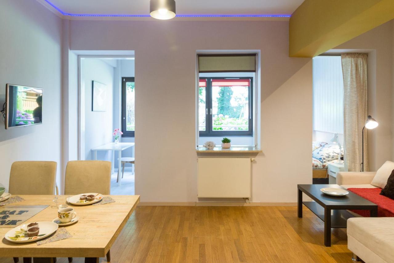 Ferienwohnung Garden Studio In The Old Town Krakau Exterior foto
