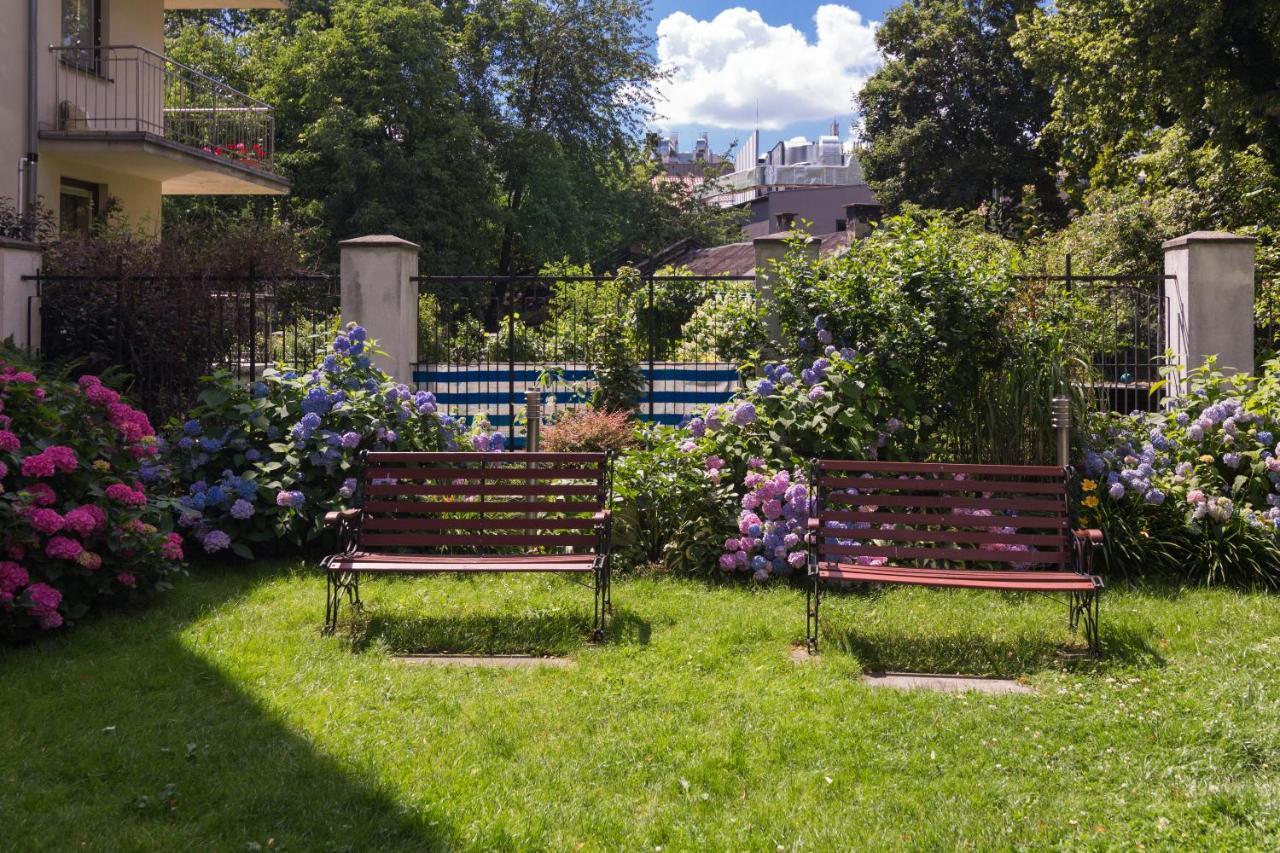Ferienwohnung Garden Studio In The Old Town Krakau Exterior foto